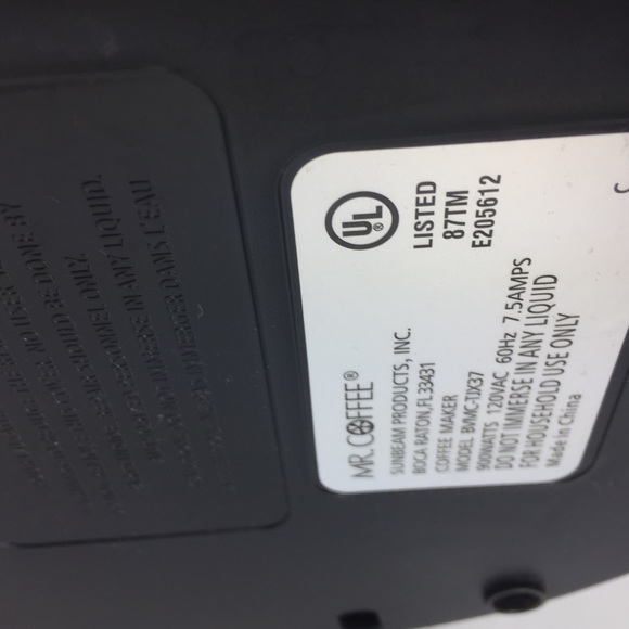 Mr. Coffee Black Stainless Steel Coffee Maker - Picture 4 of 5